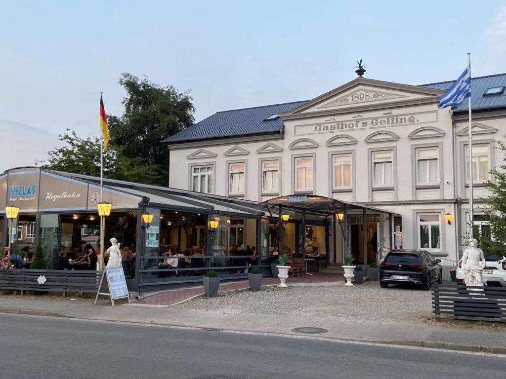Hotel Restaurant Hellas Gelting Exterior photo